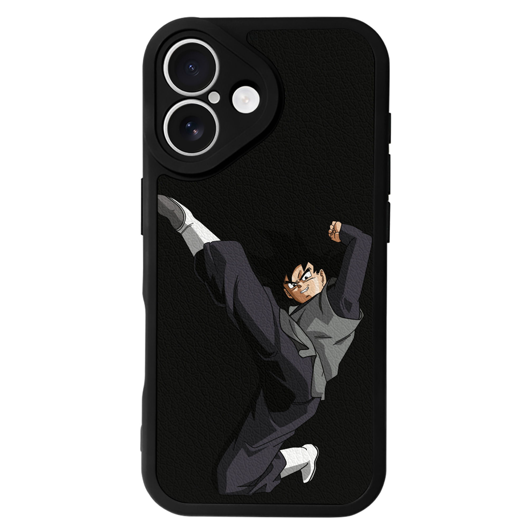（画像用） ドラゴンボール ベジータ四世（Bejīta Yonsei）DRAGON BALL Vegeta IV 【iPhone 16シリーズ対応】シリコンスマホケース（レザー調） 材質：シリコン